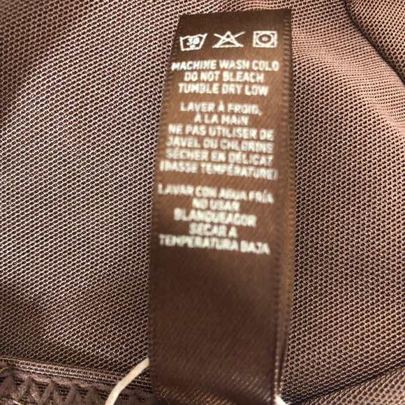 SKIMS Sheer Sculpt Catsuit Long Sleeve Full Bodysuit Jumpsuit Jasper NWT 4X - Picture 9 of 10